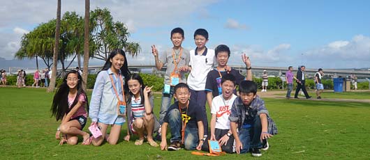 美视学子2012年赴美国冬令营纪实