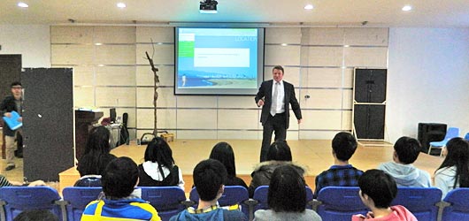  英属哥伦比亚大学访问我校国际项目部 