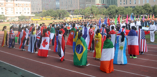  中学部2015年秋季运动会热血启幕 