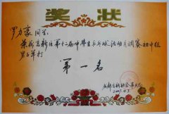 2007年度高新区第十二届中小学生“乒乓球活动月”获奖名单