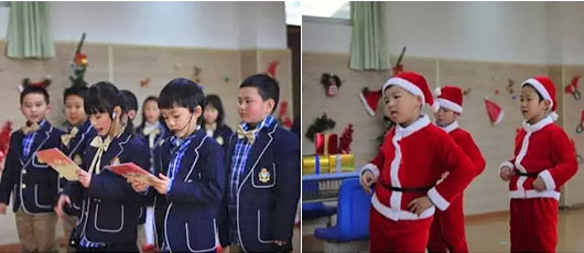  【活动在线】最好的礼物是陪伴--小学国际教育二(四)班圣诞Party 